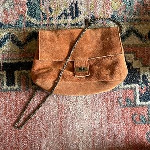 Free People: Suede Crossbody